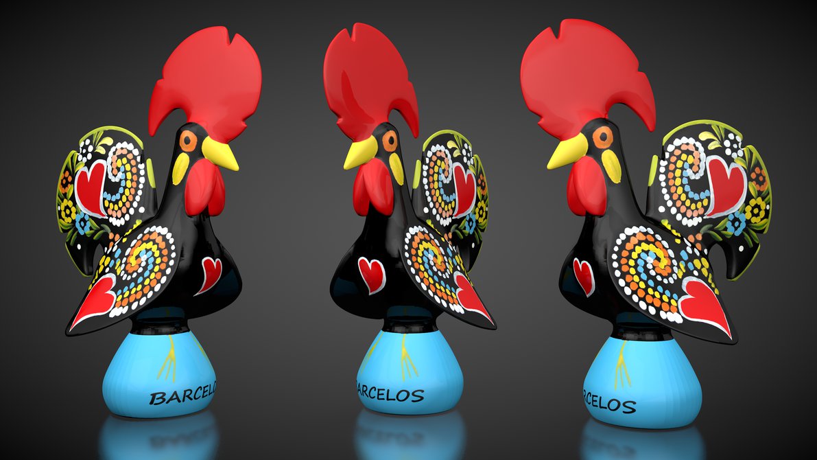 Gallo Barcelos by Valadj