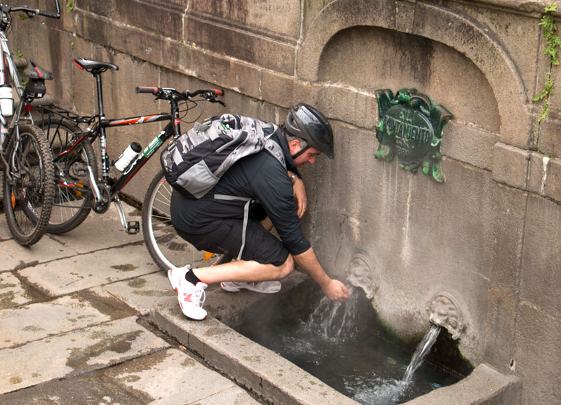 hidratarse en rutas en bici