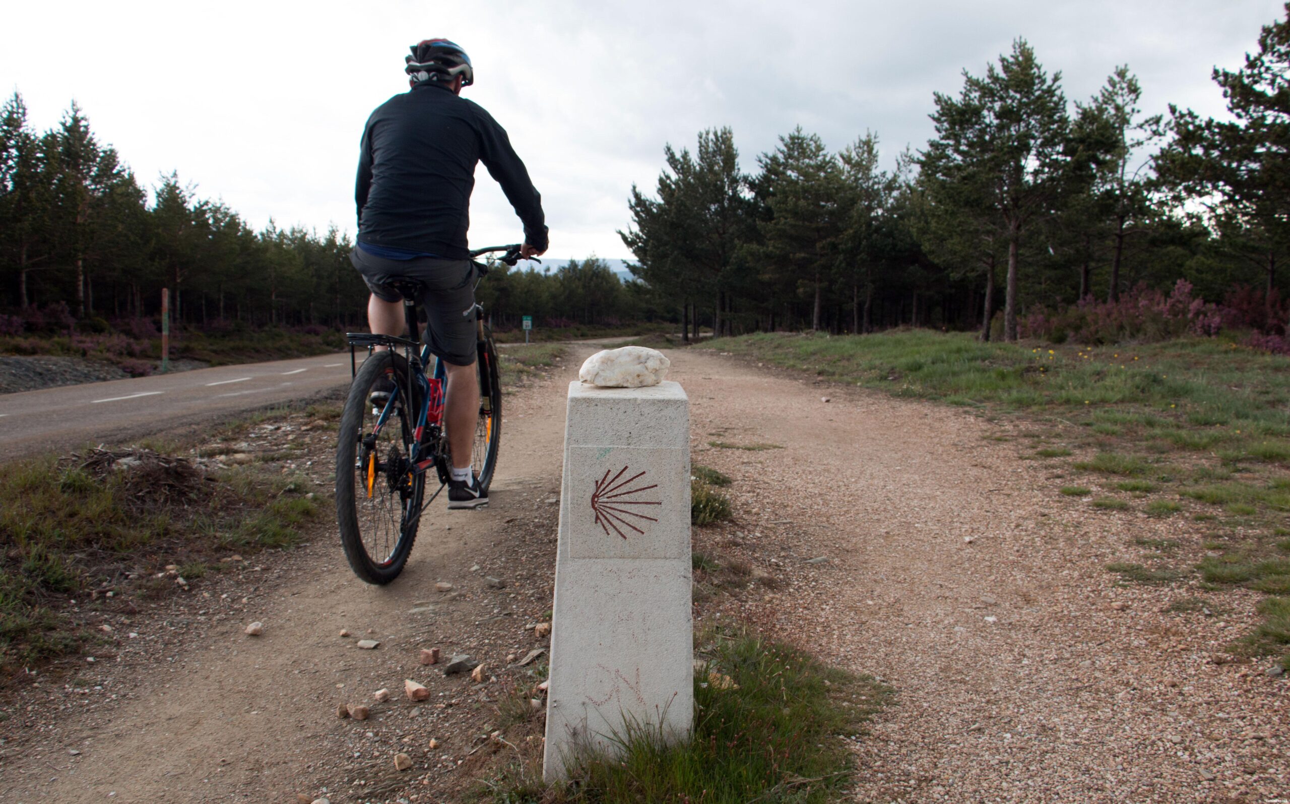 Camino en bici en nuestra bici o en la tuya
