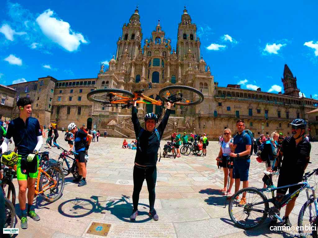 Camino Francés en Bicicleta - Catedral de Santiago de Compostela