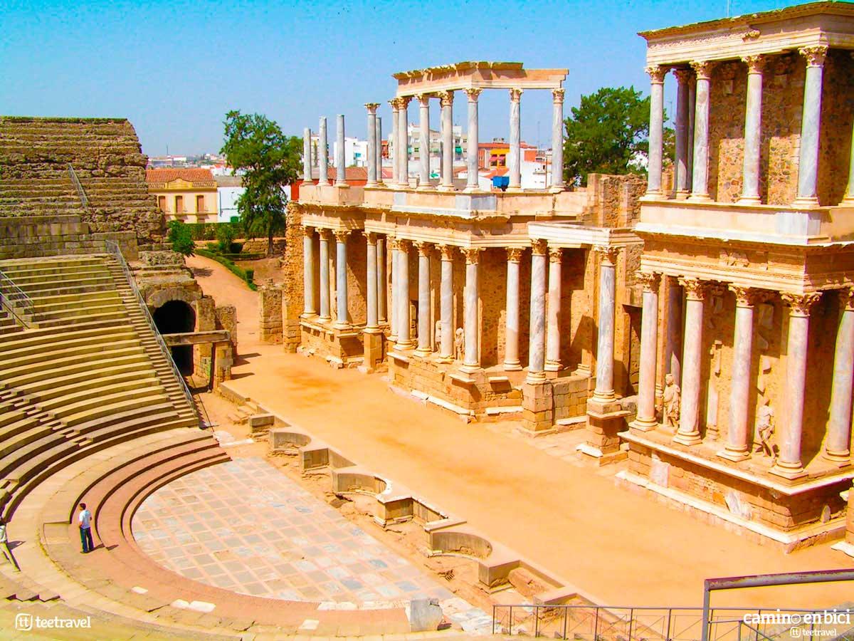 Teatro Romano de Mérida - Vía de la Plata