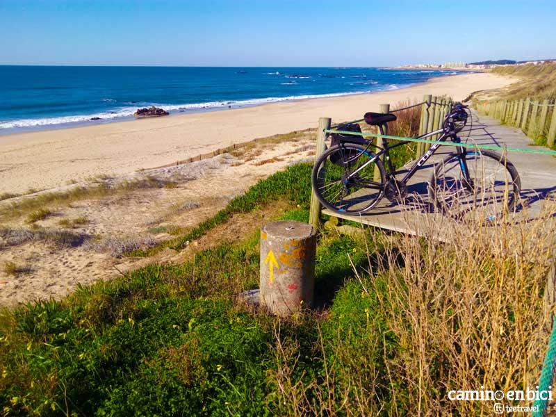 Camino Portugués por la Costa en Bicicleta