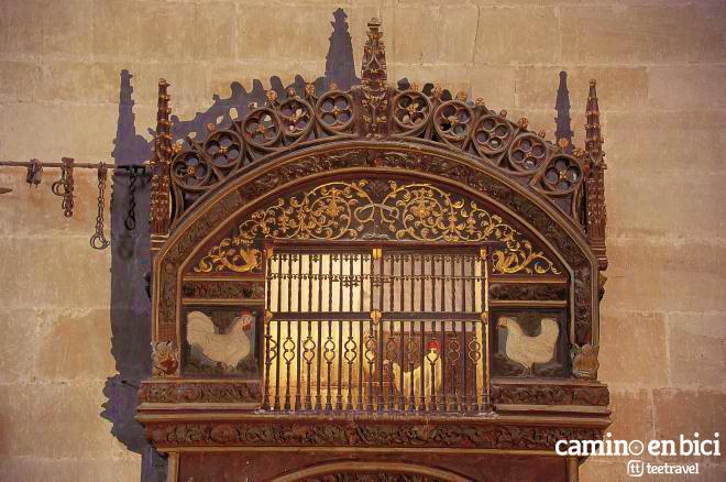 Gallo y Gallina en la Catedral del Salvador de Santo Domingo de la Calzada