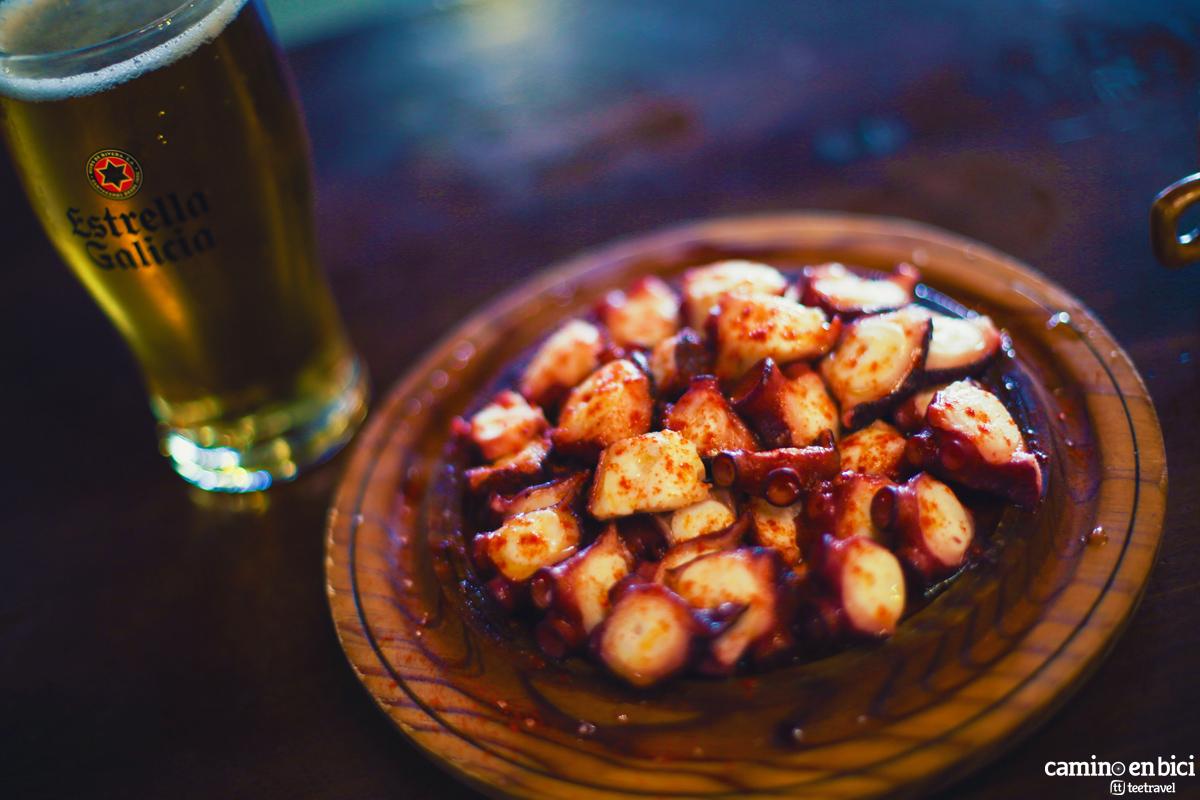 Camino de Santiago - Pulpo "á feira" - Gastronomía de Galicia