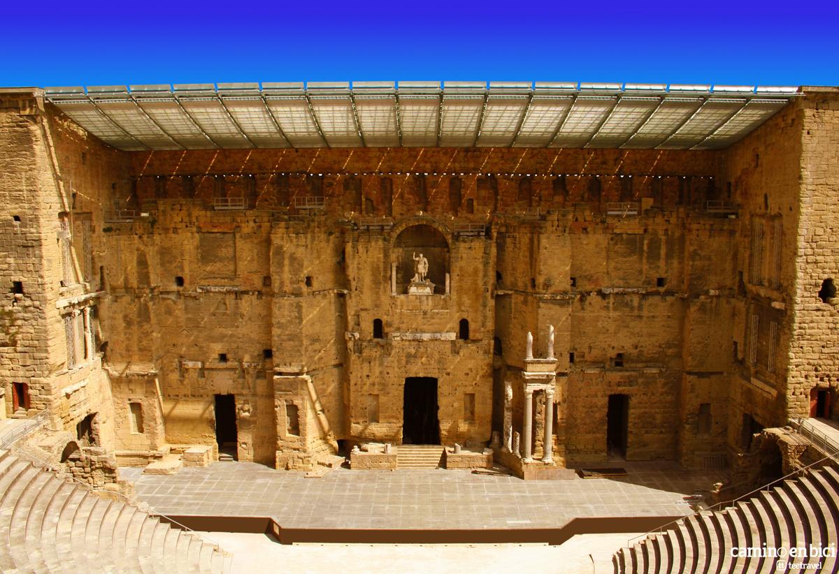 Provenza Francesa - Théâtre Antique d'Orange - Teatro Romano de Orange